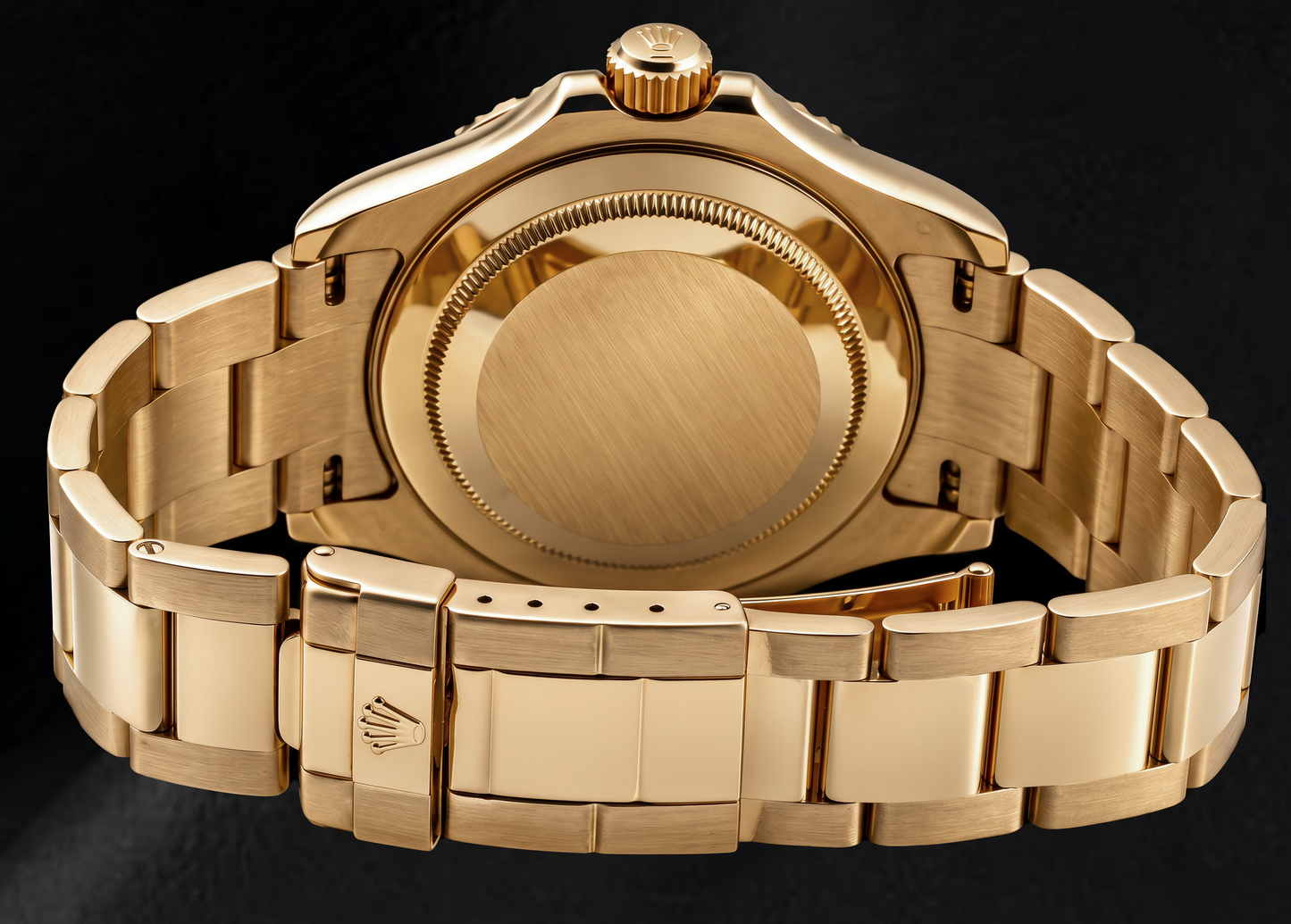 Rolex Yacht-Master 16628 40 mm Gelbgold Uhr mit weißem Zifferblatt