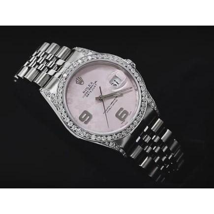 Rosafarbenes Rolex