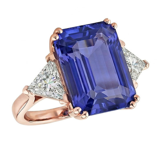 echter diamant 3.50Karat ring Seitenansicht