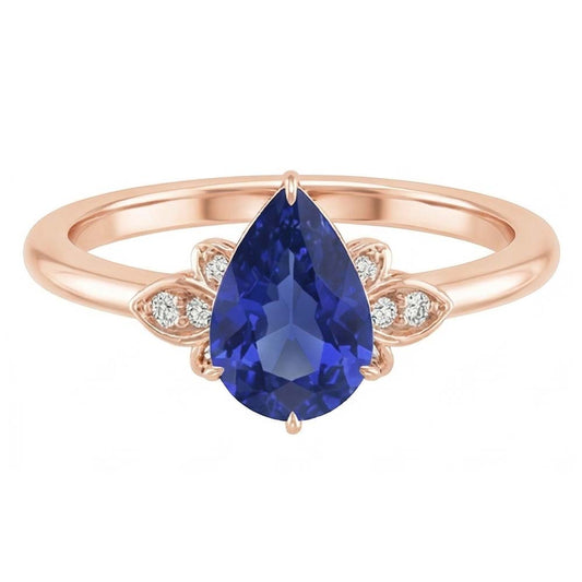 echter round diamant 3Karat ring Vorderansicht