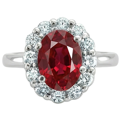 Echter Rubin Ring 5 Karat