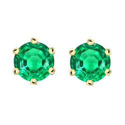Glänzender GIA-Zertifiziert Kolumbianischer Smaragd Gemstone