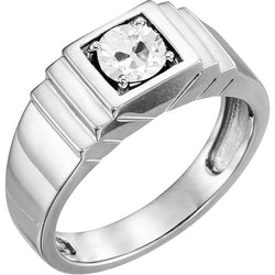 Handgefertigter Diamant Solitär-Verlobungsring 1,50 Karat von