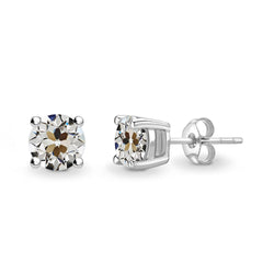 Authentischer Edler Diamant Ohrhänger 1,50 Karat – 14K Weißgold