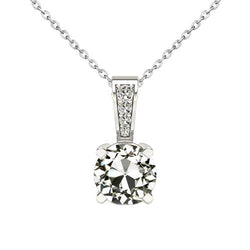 Handgefertigter Diamant Anhänger 2 Karat – HarryChadEnt