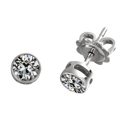 Schimmernder Ohrstecker – Edler Diamant 1,50 Karat – HarryChadEnt
