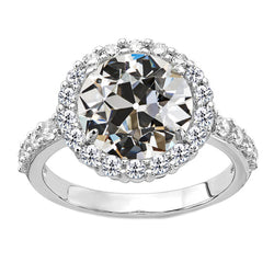 Handgemachter Antik-Kissen-Schliff Edler Diamant