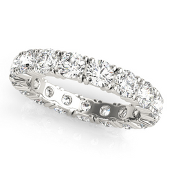 Premium 2,55-Karat Brillant Eternity Band