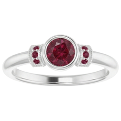 Echter Rubin Ring 1 Karat