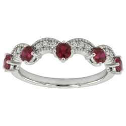 Echter Rubin Ring 2 Karat
