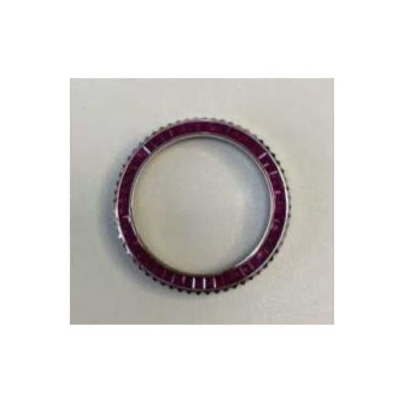 Rubin Ring in Stainless Steel – Hauptansicht