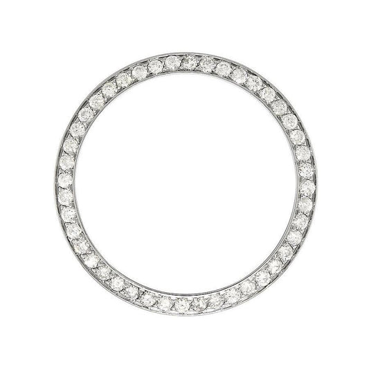 Runde Diamantlünette für Herren, passend für Rolex Datejust und alle Uhrenmodelle, 36 mm, 2,75 Kt.