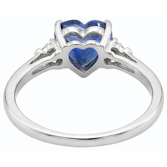 echter round diamant 1.75Karat ring Vorderansicht