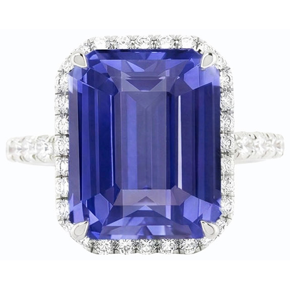 echter round diamant 4.50Karat ring Detailansicht
