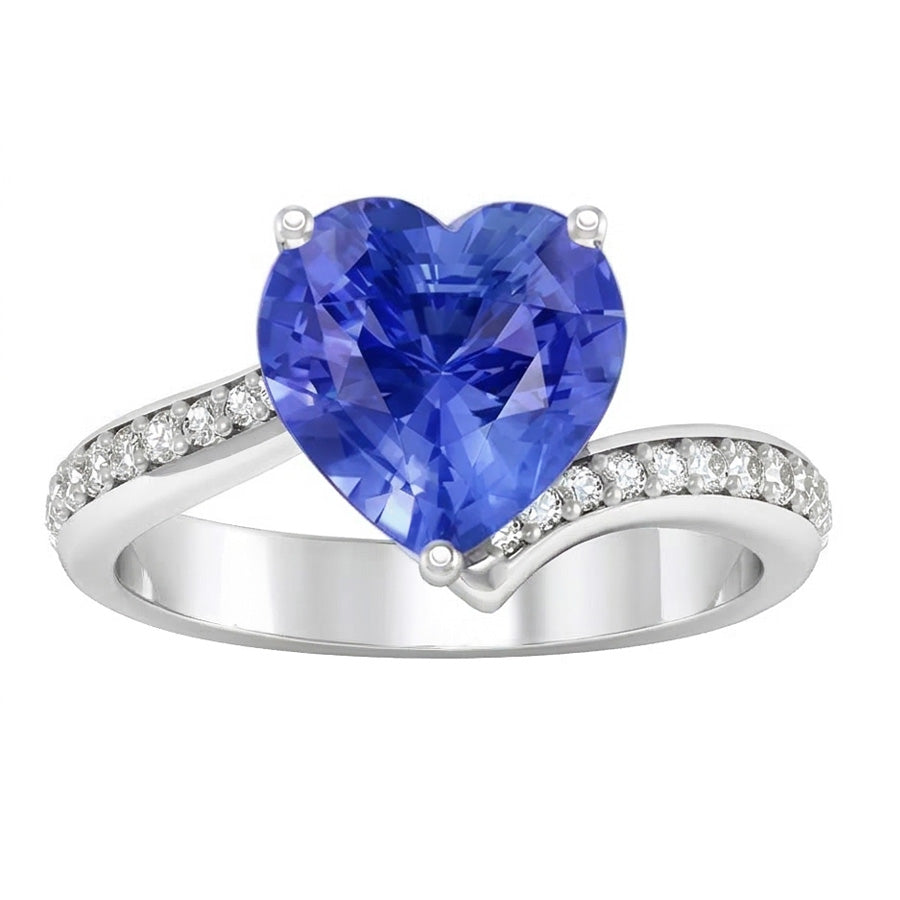 echter round diamant 4.50Karat ring Detailansicht