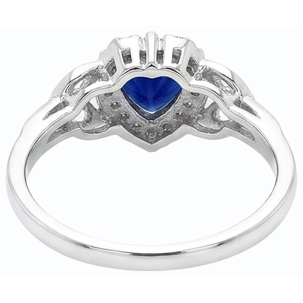 echter round diamant 1.50Karat ring Profilansicht
