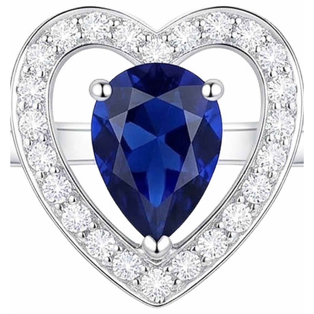 echter round diamant 3Karat ring Profilansicht