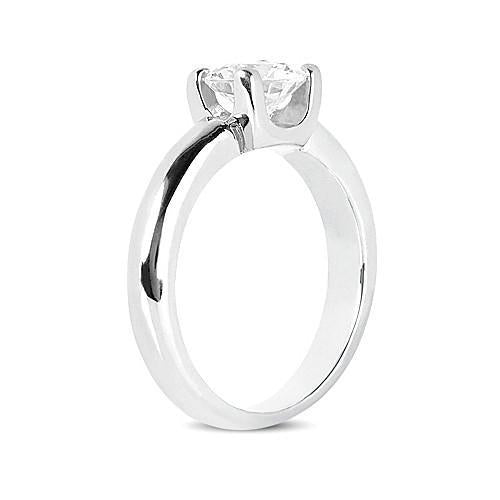 Runder Solitär-Echt Diamant 1,75 ct. Verlobungsring