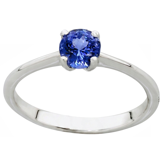 echter round diamant 2Karat ring Seitenansicht