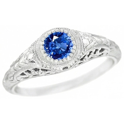 Echter Saphir Ring 1.50 Karat