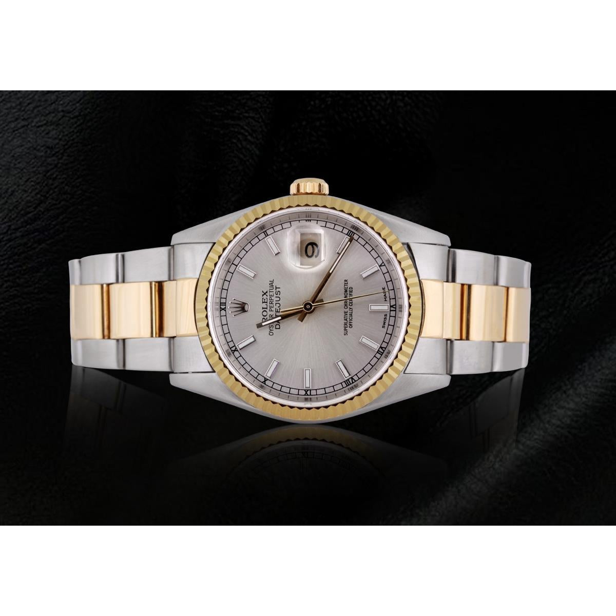 ohne Löcher Datejust Rolex