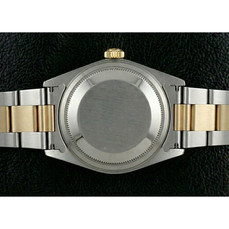 SCHNELLES EINSTELLEN Rolex-Uhr Oyster-Band ohne Löcher Datejust Rolex Zweifarbig SCHNELLES EINSTELLEN