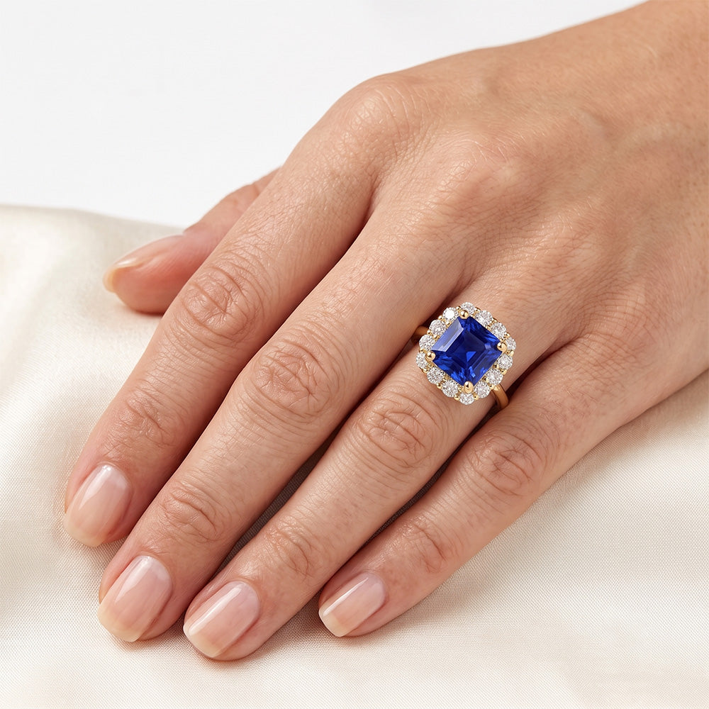 Saphir-Ring
