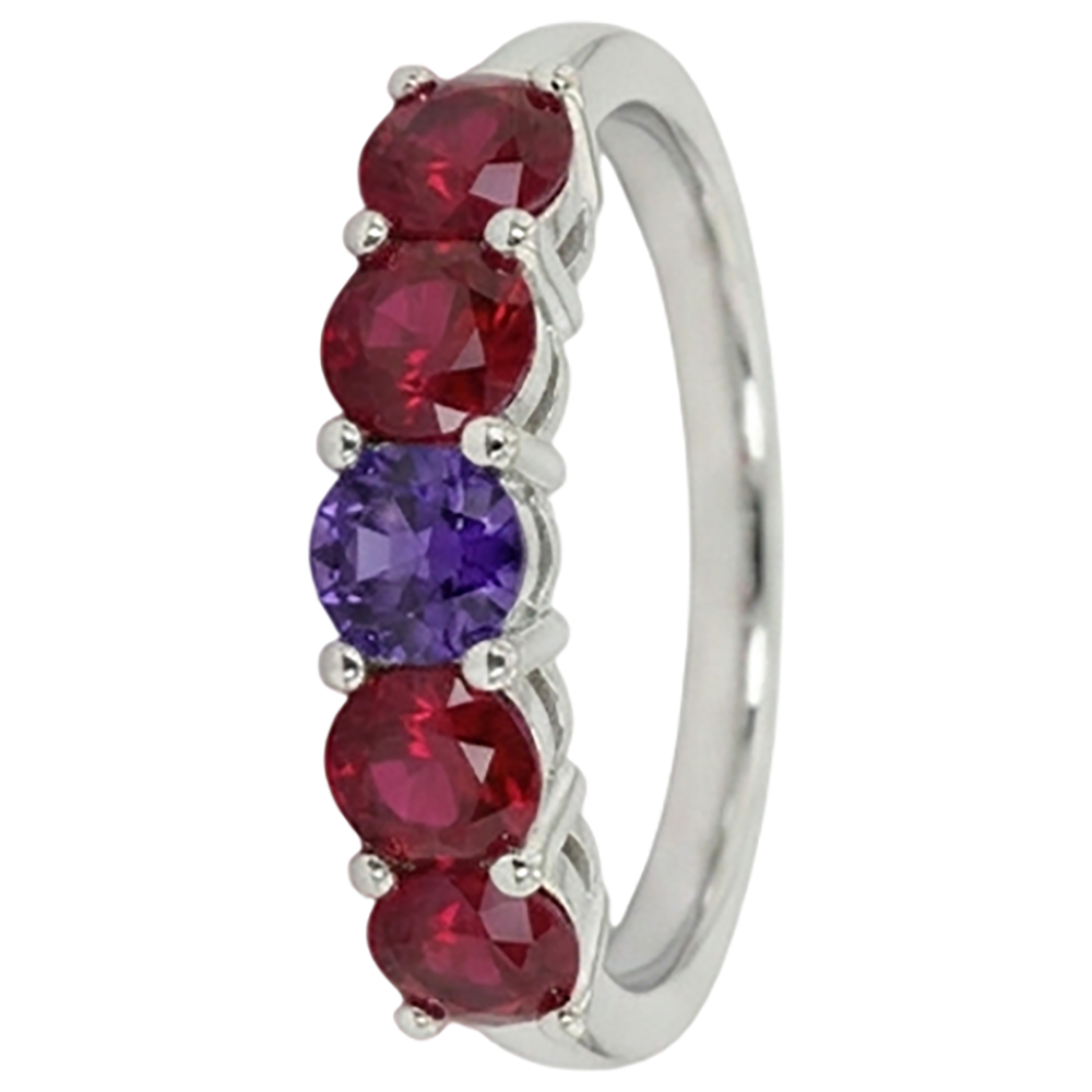 Saphir Rubinband 1.50 Karat Damen Schmuck