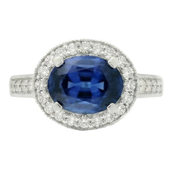 Saphir-Stein-Ring