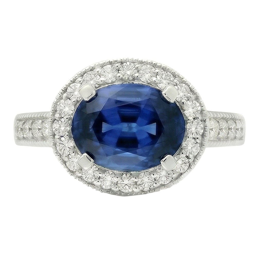 Saphir-Stein-Ring