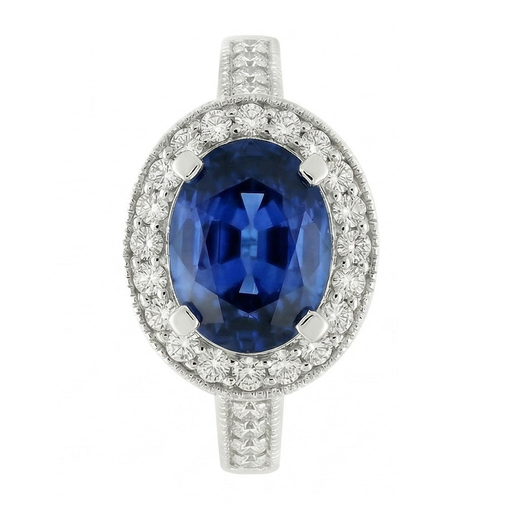 Saphir-Stein-Ring