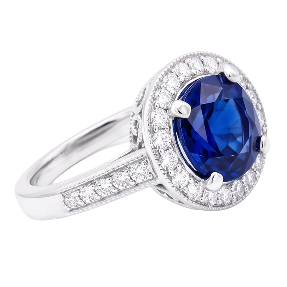 Saphir-Stein-Ring