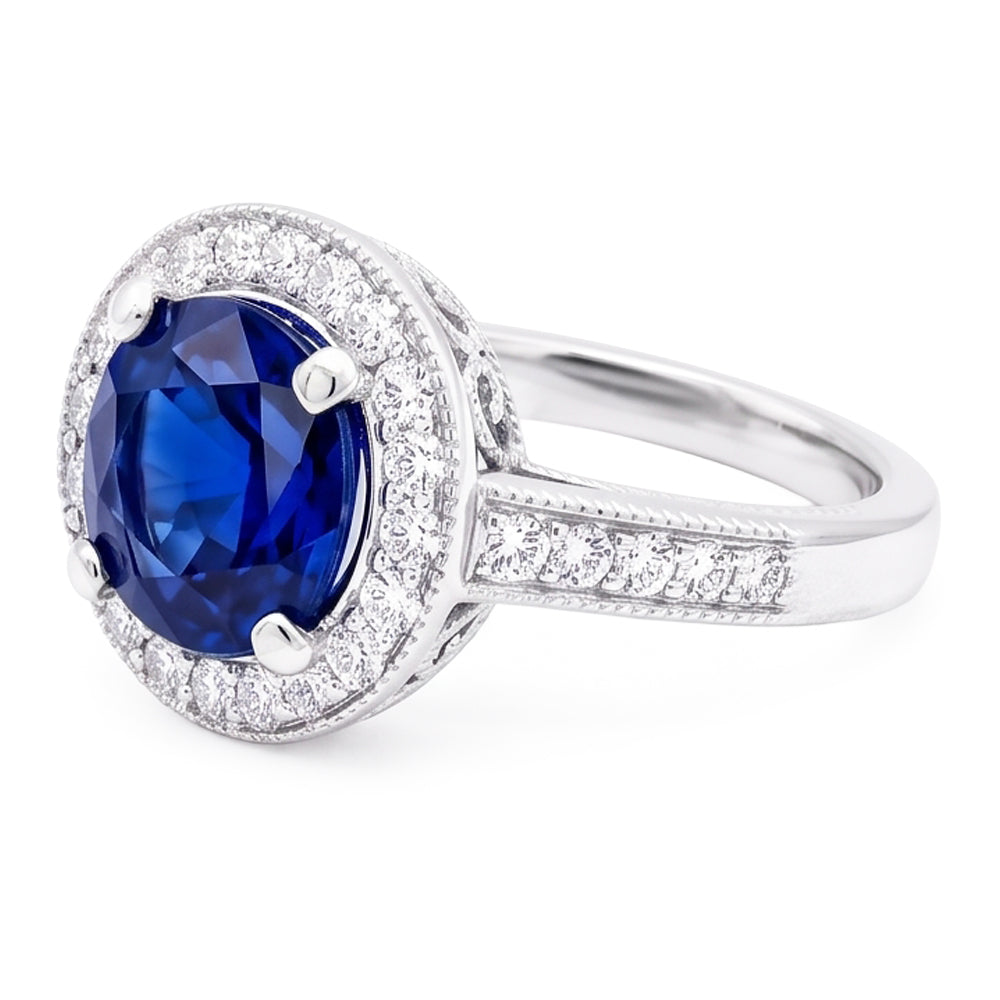 Saphir-Stein-Ring