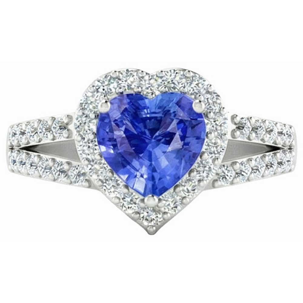 echter round diamant 1.50Karat ring Detailansicht