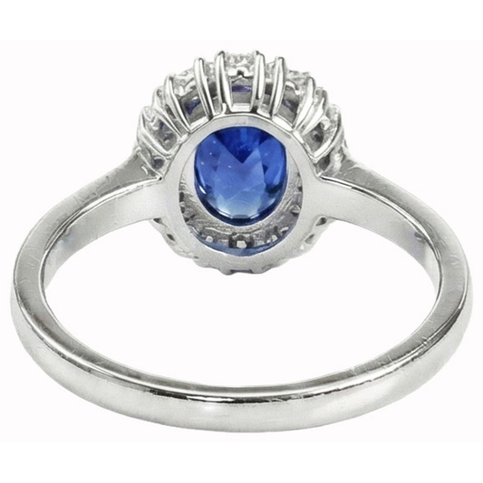 Saphirring aus Sri Lanka