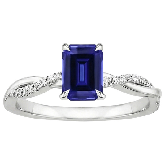 echter round diamant 1.50Karat ring Detailansicht