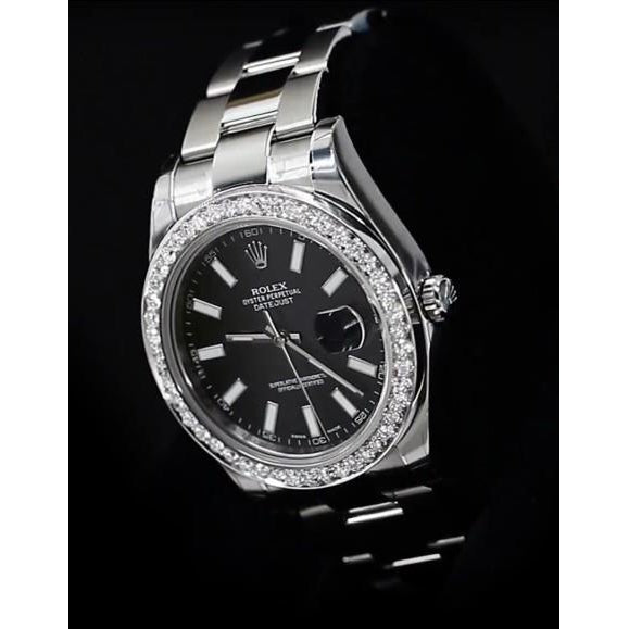 individuelle Diamanten-Lünette für Herren, Rolex