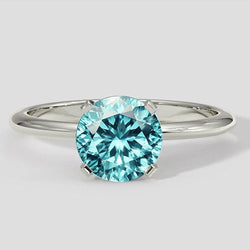 Seltener Paraiba Turmalin Solitärring