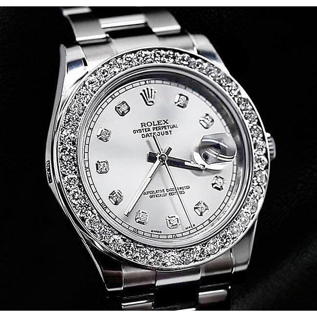 individuelle Diamantlünette Rolex