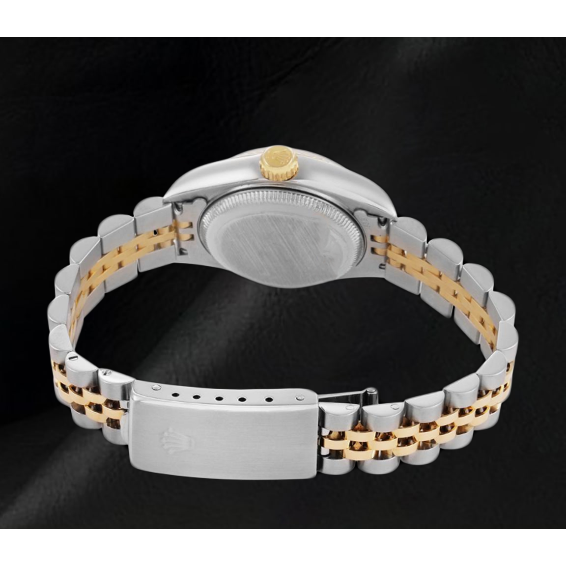 Rolex Datejust Damenuhr 26 mm Jahr 2002 Diamantzifferblatt Bicolor