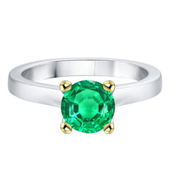 Maßgefertigter Schmuckstein-Ring mit GIA-Zertifiziert Edler