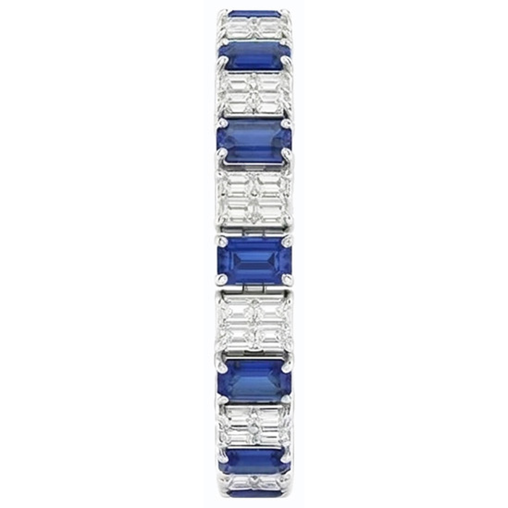 echter diamant 7Karat armband Profilansicht