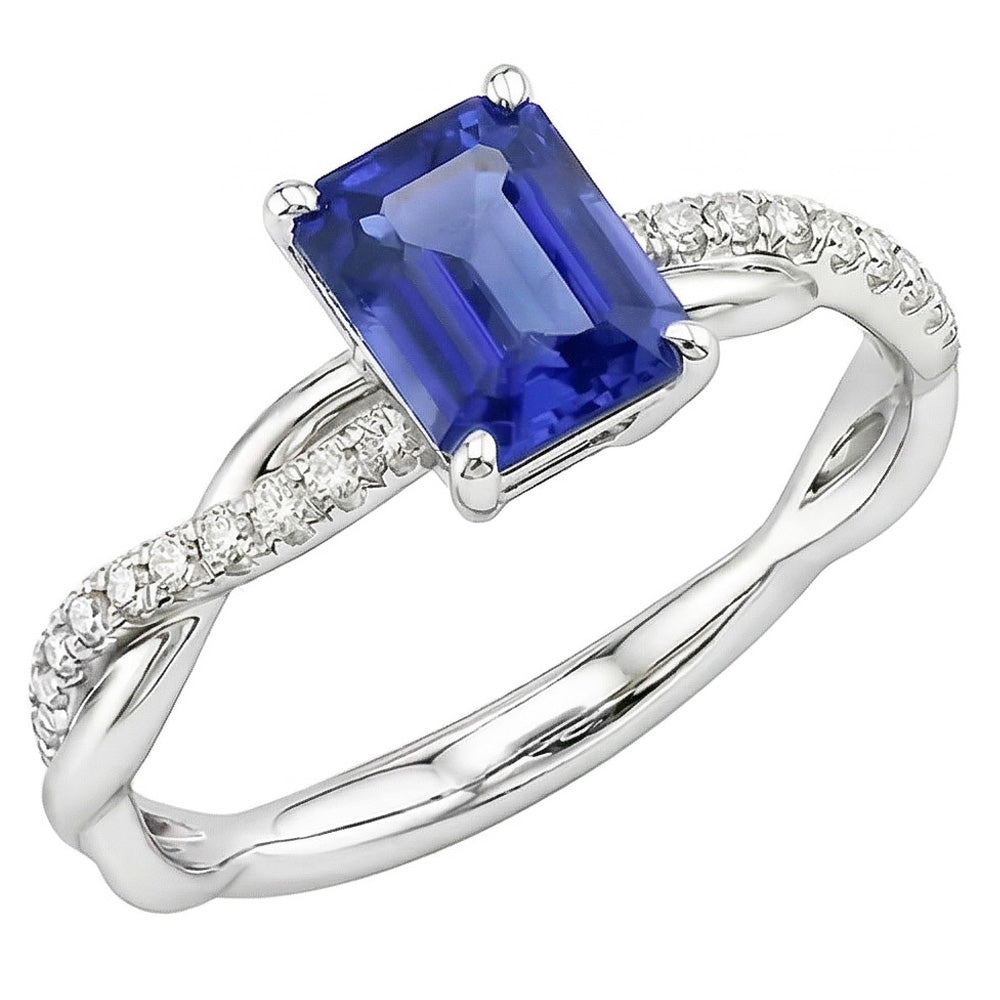 echter round diamant 2.50Karat ring Vorderansicht