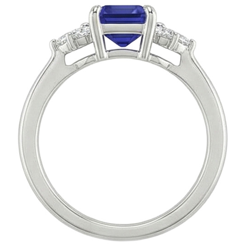 echter marquise diamant 2.50Karat ring auf Weiß