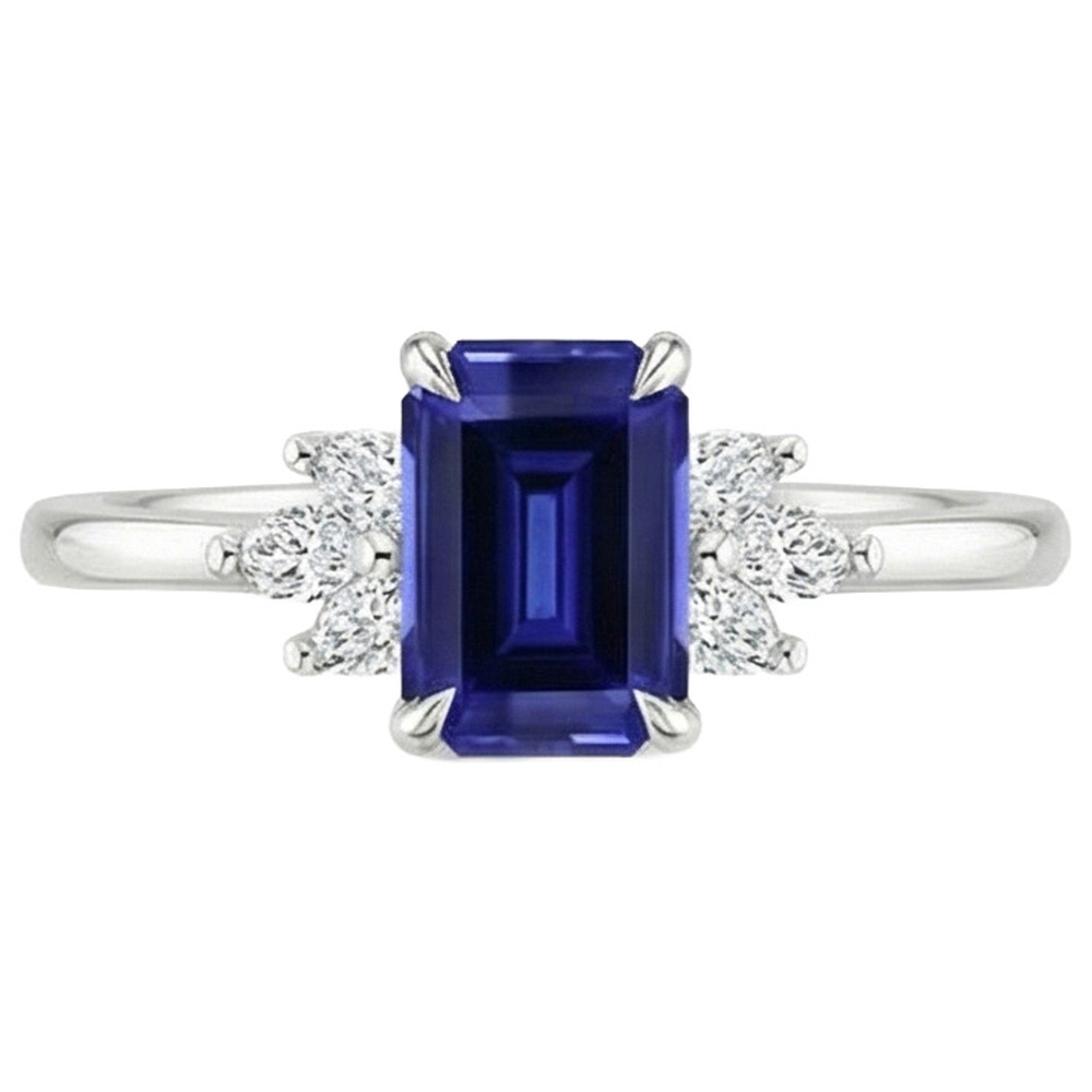 echter marquise diamant 2.50Karat ring Detailansicht