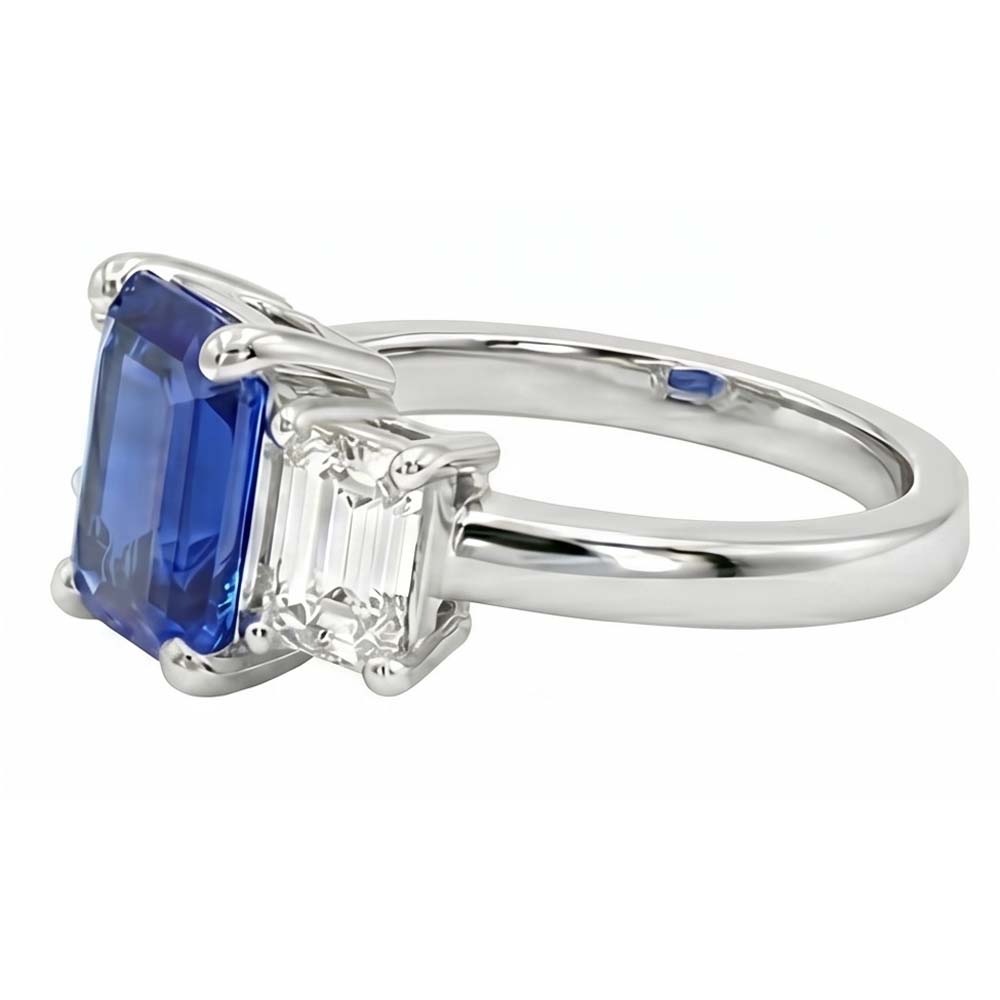 echter diamant 2.50Karat ring Draufsicht