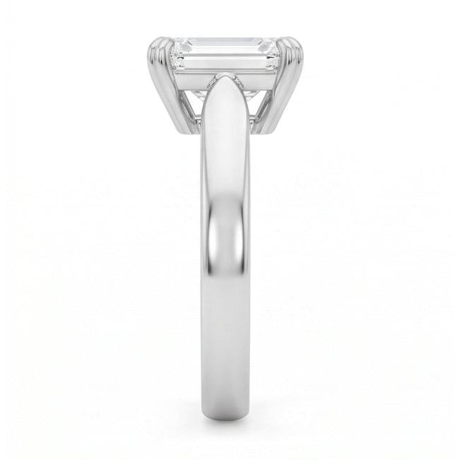 echter diamant 2.00Karat ring auf Weiß