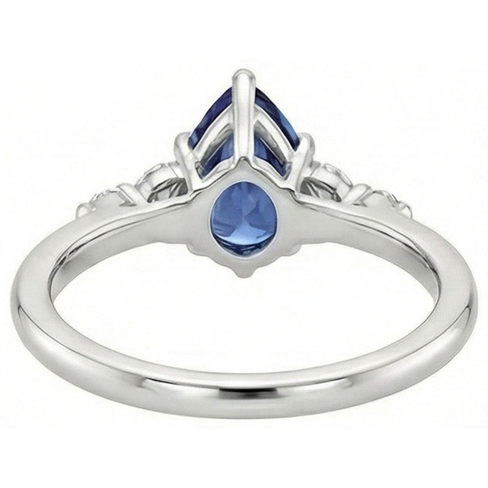 echter marquise diamant 4.75Karat ring Draufsicht