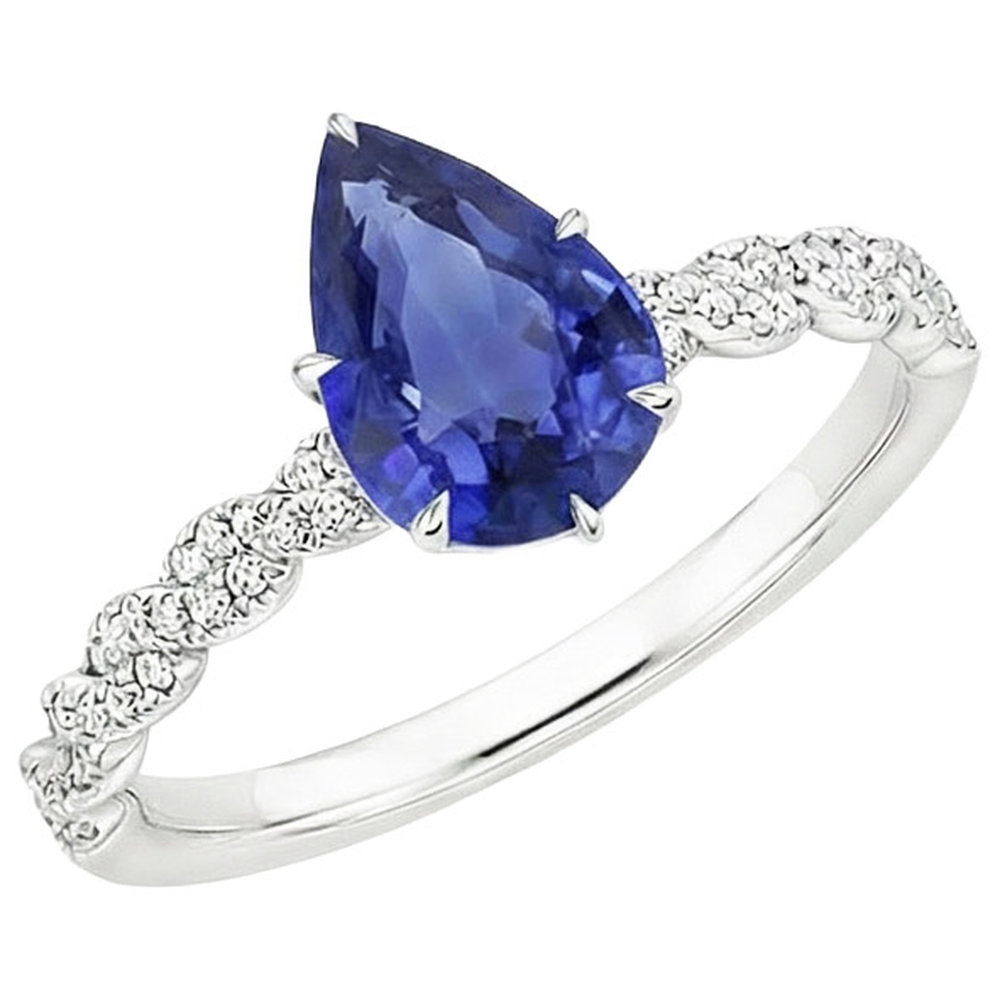 echter round diamant 3.50Karat ring Seitenansicht