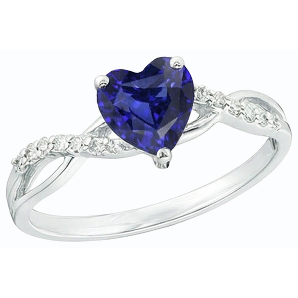 echter round diamant 2Karat ring Detailansicht